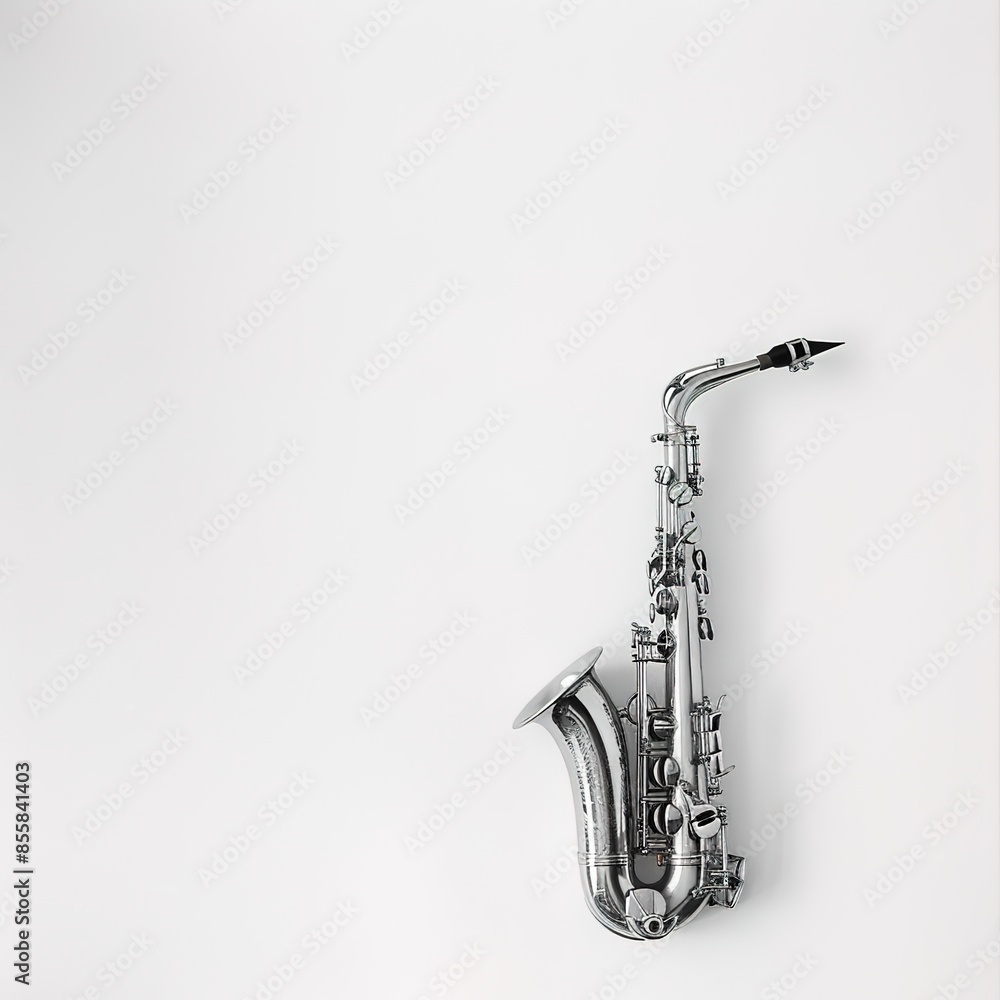 Obraz premium saxophone in plain background