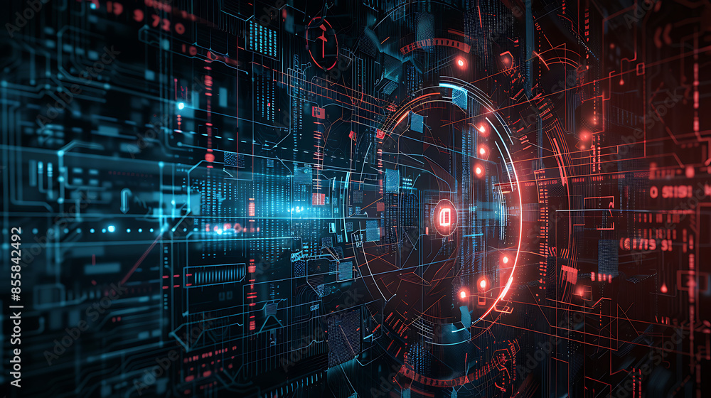 abstract technology banner abstract technology banner