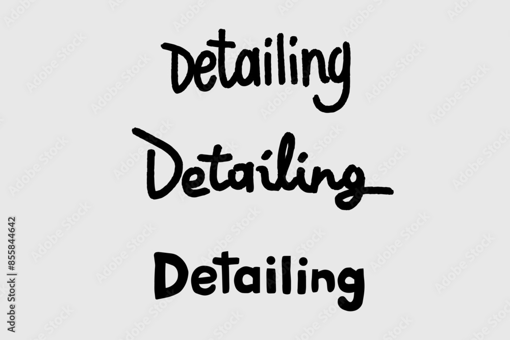 Fototapeta premium Hand-drawn lettering 