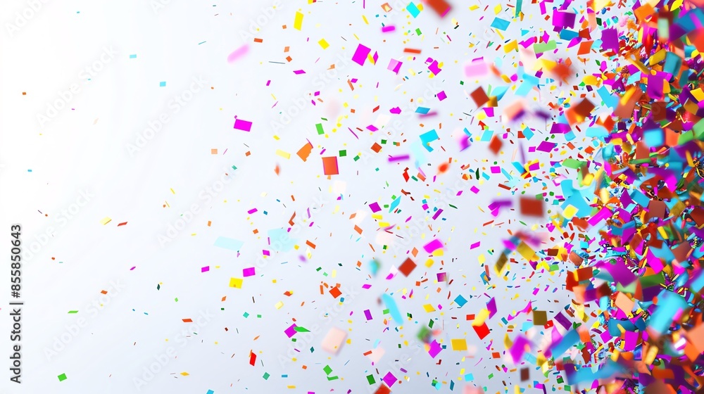 Abstract confetti Confetti background with a blank space for text, ideal for celebratory and dynamic business presentations Abstract confetti Confetti background with a blank space for text, ideal for celebratory and dynamic business presentations