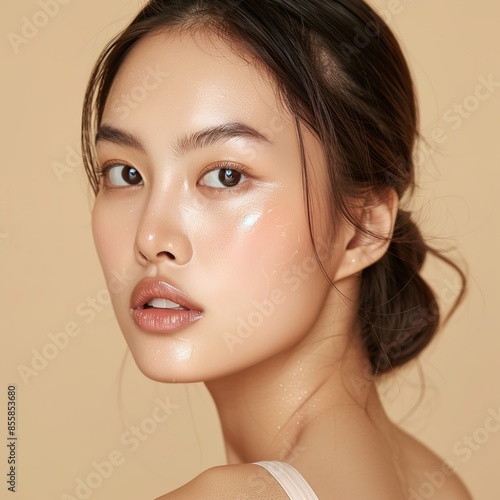 Beautiful asian model