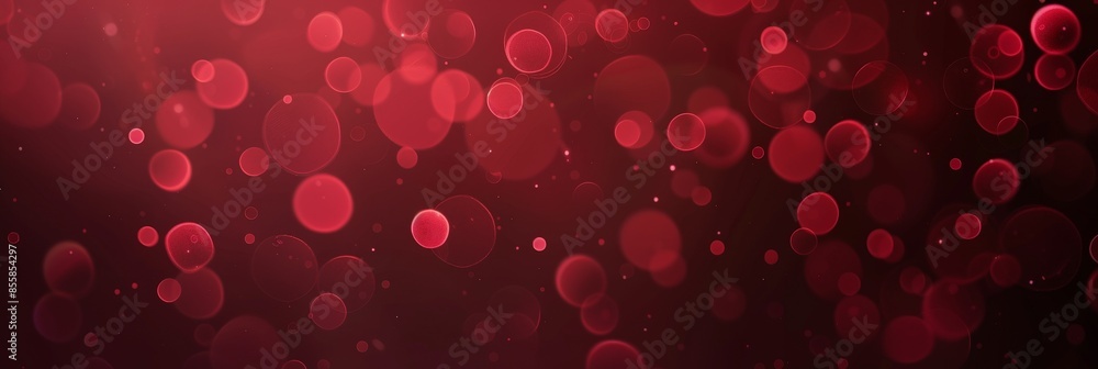 Abstract Red Bokeh Background Abstract Red Bokeh Background