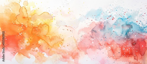 watercolor painting. with c...