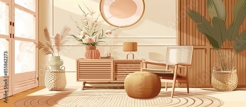 Interior design of harmoniz...