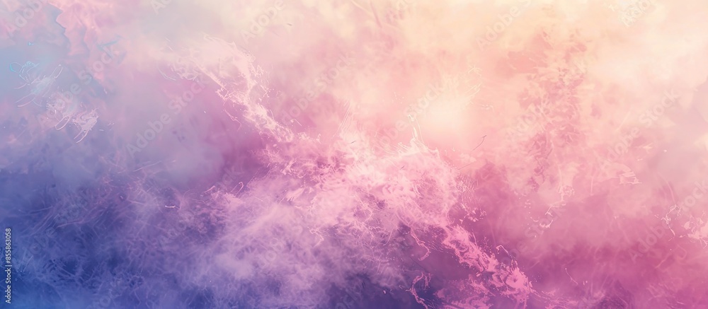 Fototapeta premium never say impossible, background banner cover pastel background. with copy space image. Place for adding text or design