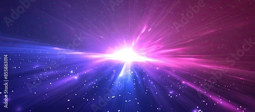 Cosmic shining abstract bac...