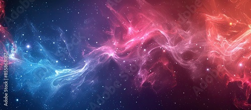 Cosmic shining abstract bac...