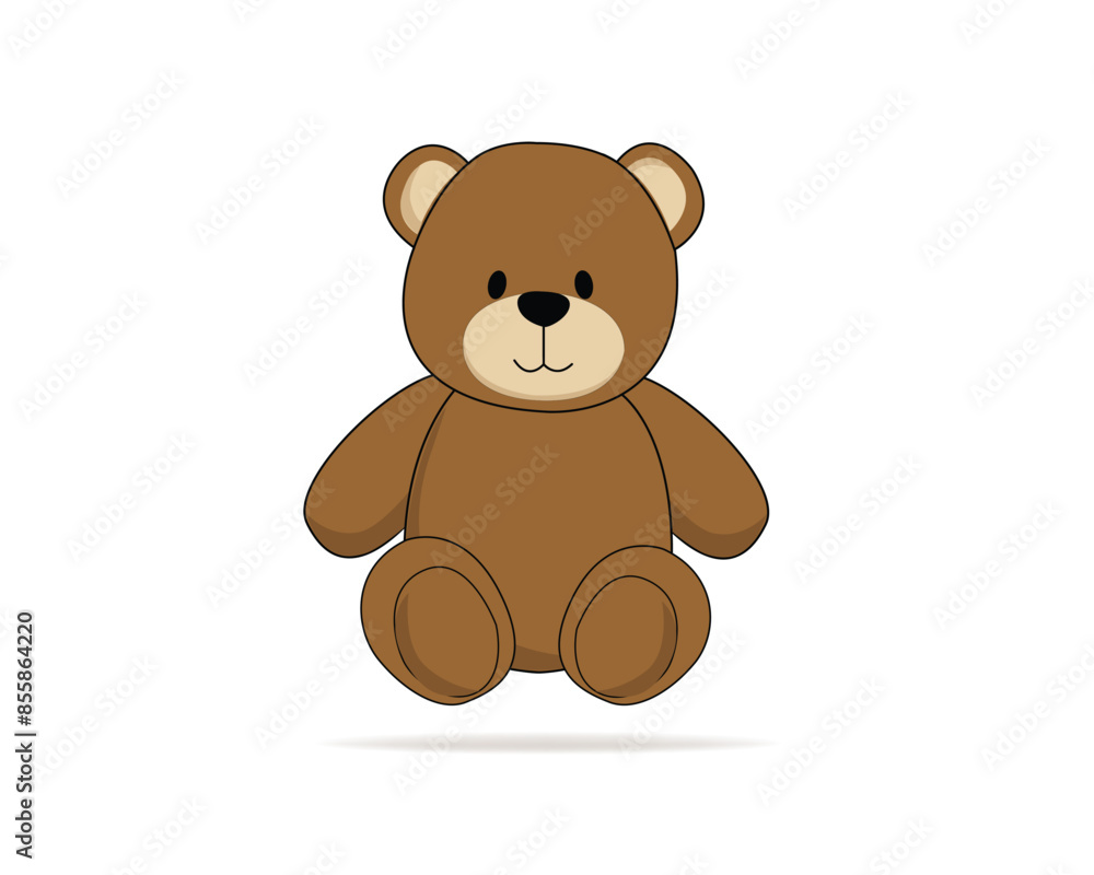 Fototapeta premium teddy bear vetor design vector