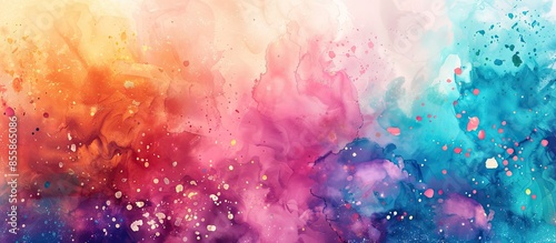 Colorful flowers background...