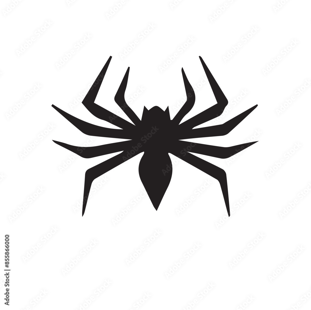 Spider jumping icon logo super hero' Spider jumping icon logo super hero'