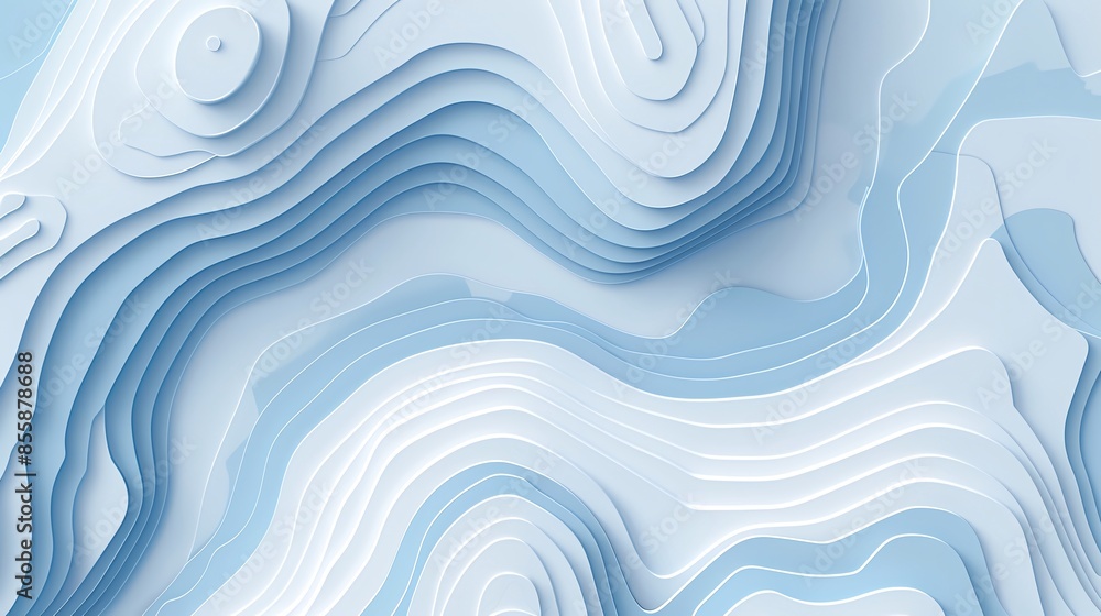 Obraz premium Abstract topographic maps Topographic map design with a blank central area for text, ideal for geospatial and tech presentations