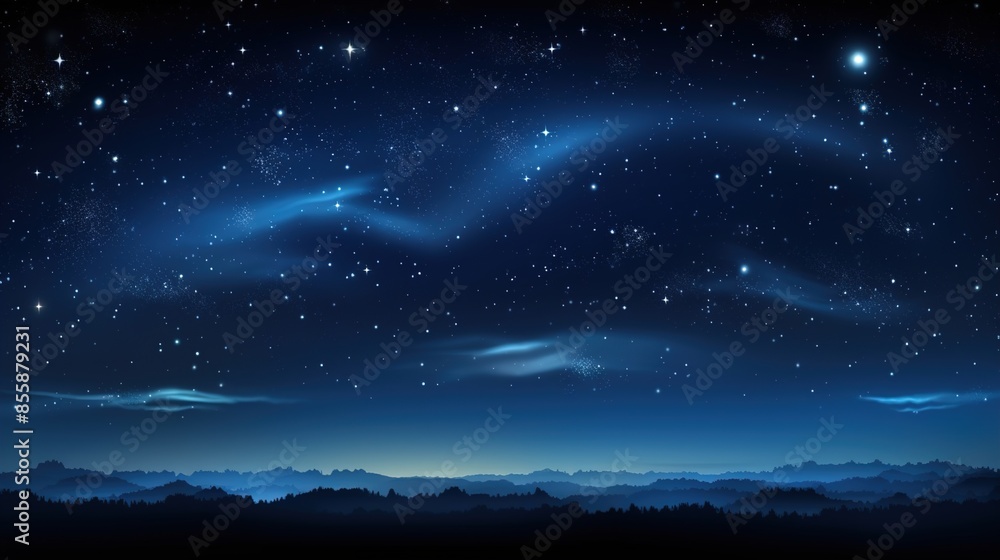 Fototapeta premium starry night sky