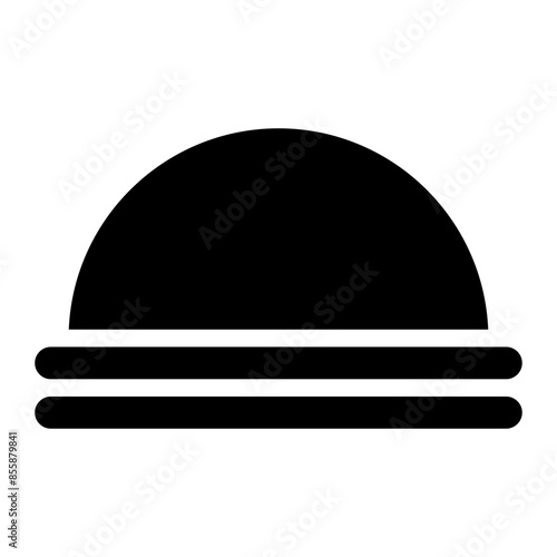 food cover glyph 