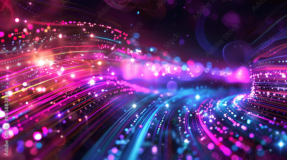 Obraz premium abstract techology background