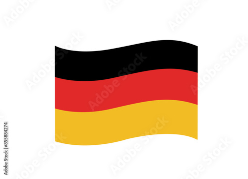 Germany flag vector illustration