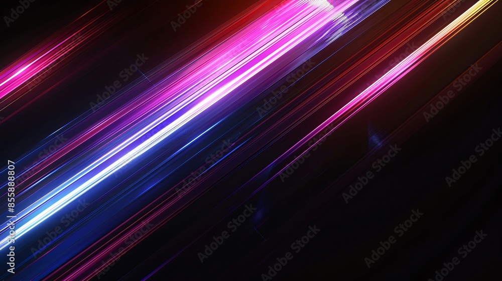 Futuristic neon lines Neon lines creating a futuristic look with a blank area for text, perfect for modern and techinspired business templates Futuristic neon lines Neon lines creating a futuristic look with a blank area for text, perfect for modern and techinspired business templates