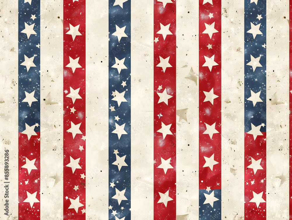 4th of July Patriotic Digital Paper 4th of July Patriotic Digital Paper