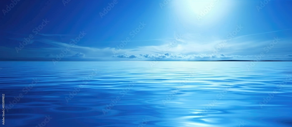 Obraz premium Cadet Blue Clean Background reflected 90 degree reverse gradient. Copy space image. Place for adding text and design