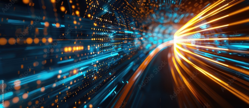Compliance concept with abstract high speed technology motion blur. Copy space image. Place for adding text or design Compliance concept with abstract high speed technology motion blur. Copy space image. Place for adding text or design