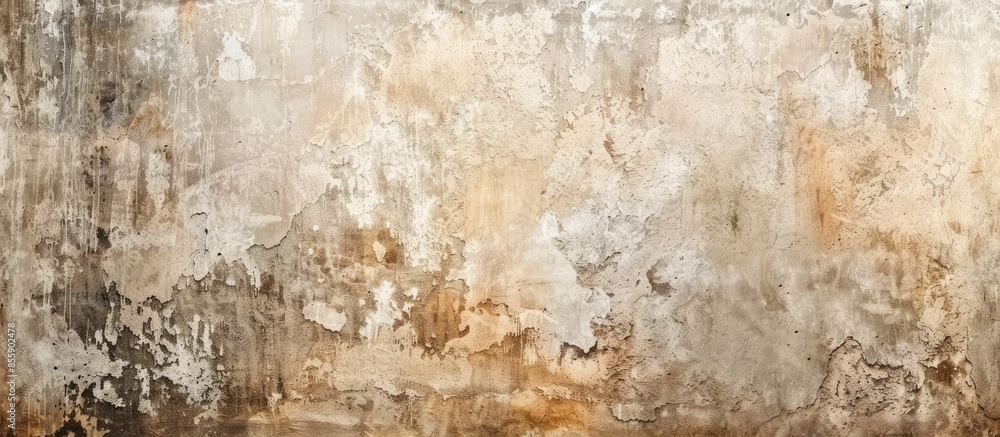 Fototapeta premium old dirty wall or grunge background. Copy space image. Place for adding text and design