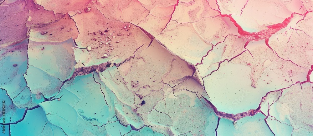 Cracked earth background pastel background . Copy space image. Place for adding text and design Cracked earth background pastel background . Copy space image. Place for adding text and design
