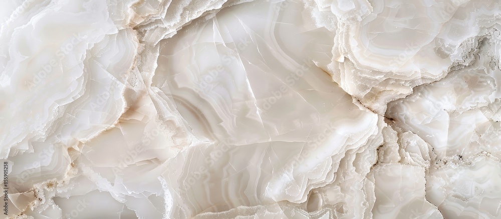 Obraz premium White natural marble texture pattern for background. Copy space image. Place for adding text and design