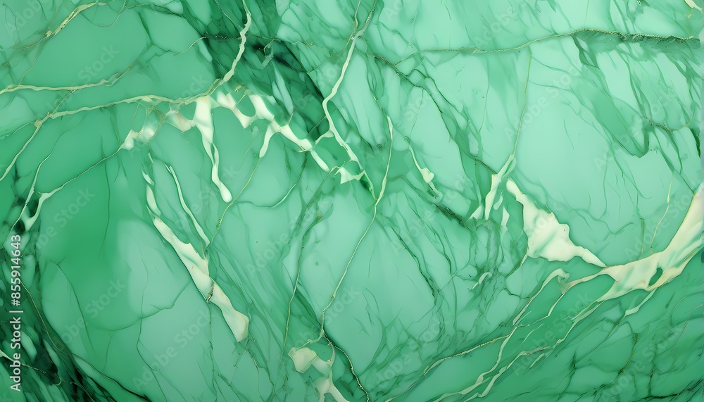 Fototapeta premium Verde Indio green marble texture background, Ai Generated