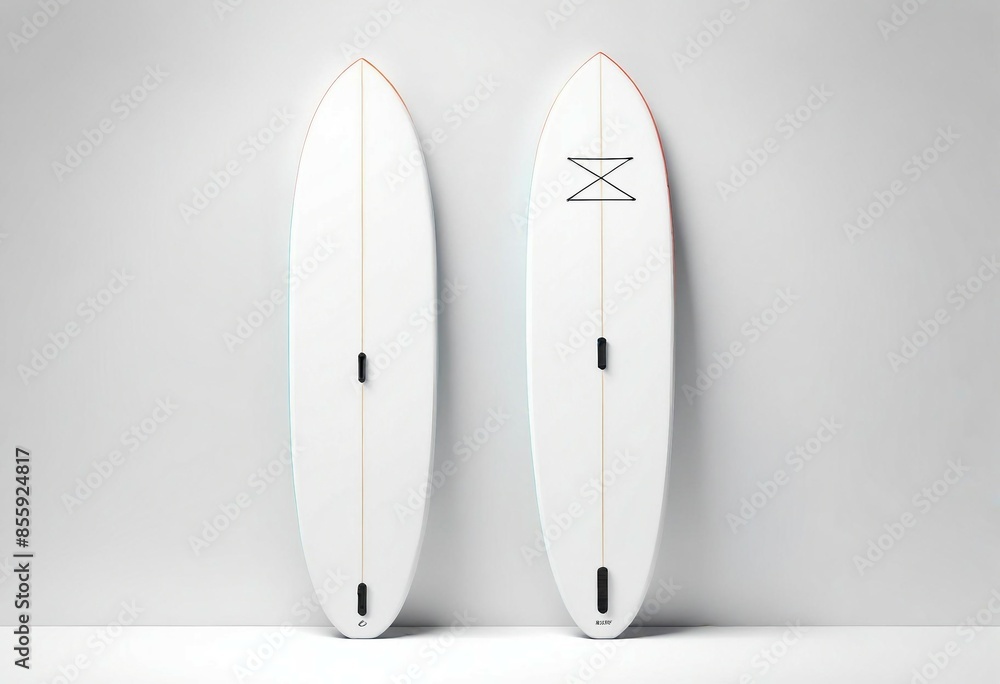 Studio photograph of a stand-up paddle board with natural lighting and shadows on a solid white surface.
Studio photograph of a stand-up paddle board with natural lighting and shadows on a solid white surface.