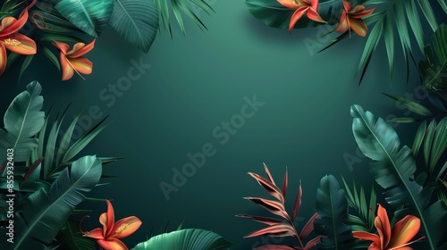 green leaves background wallpaper