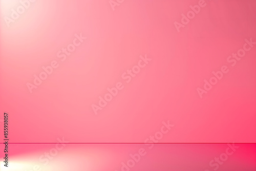 empty studio background with a smooth pink gradient