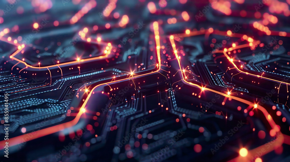 Blockchain technology concept abstract digital connections glowing lines and nodes futuristic background photorealistic Blockchain technology concept abstract digital connections glowing lines and nodes futuristic background photorealistic