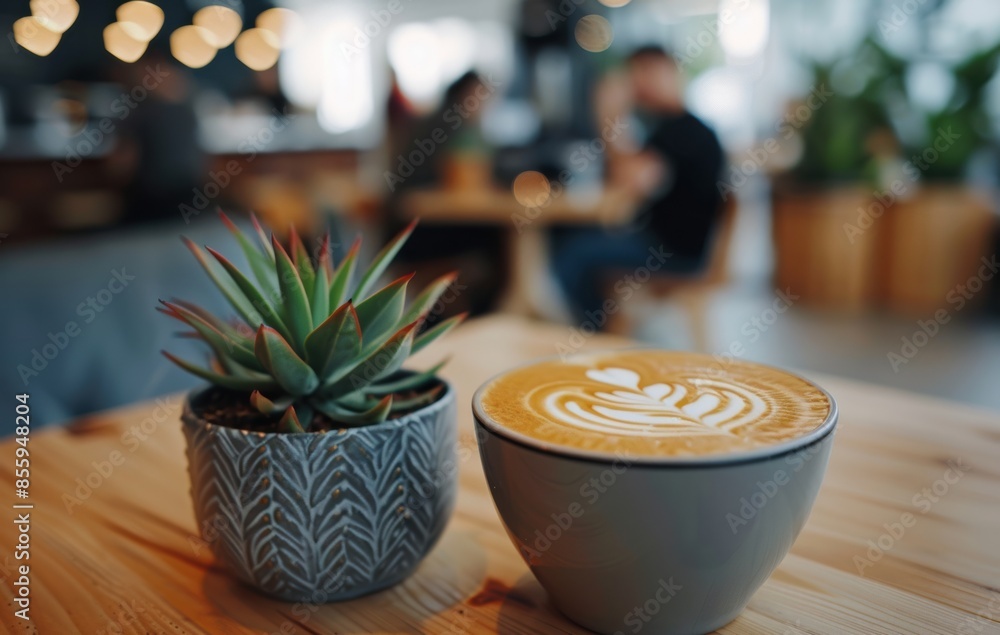 A cup of coffee sits elegantly on the meeting table, accompanied by a laptop, set against a wooden backdrop illuminated by a blend of sunlight and modern office lighting. A cup of coffee sits elegantly on the meeting table, accompanied by a laptop, set against a wooden backdrop illuminated by a blend of sunlight and modern office lighting.