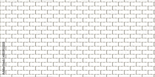 Abstract seamless White brick wall background. architecture construction stone block brick wallpaper. seamless building cement concrete wall grunge background.	