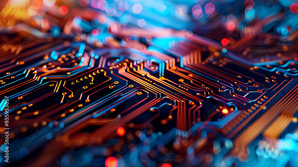 Fototapeta premium technology background