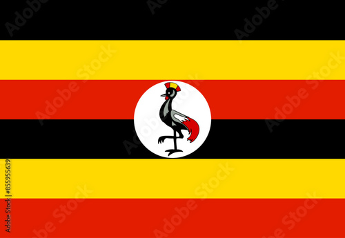Free Download Uganda flag illustrator country flags - GFXLoad