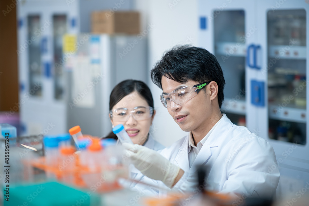 doctor doing experiment in lab doctor doing experiment in lab