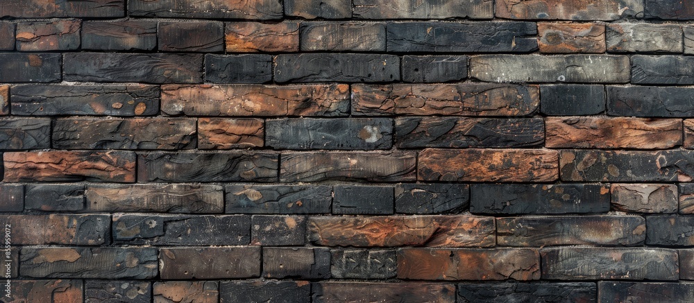 Brown brick wall , texture. Copy space image. Place for adding text and design Brown brick wall , texture. Copy space image. Place for adding text and design
