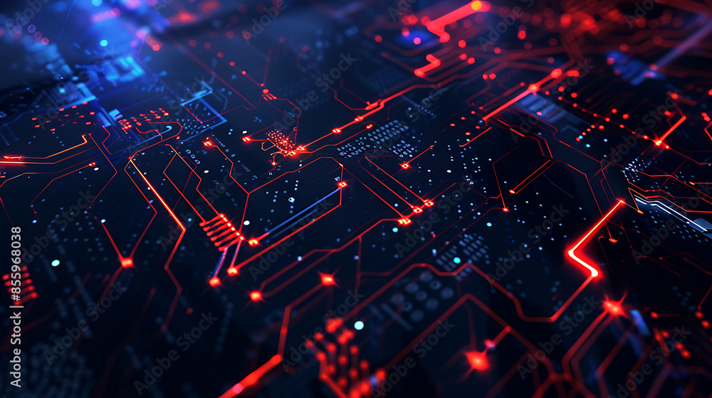 Obraz premium abstract technology background