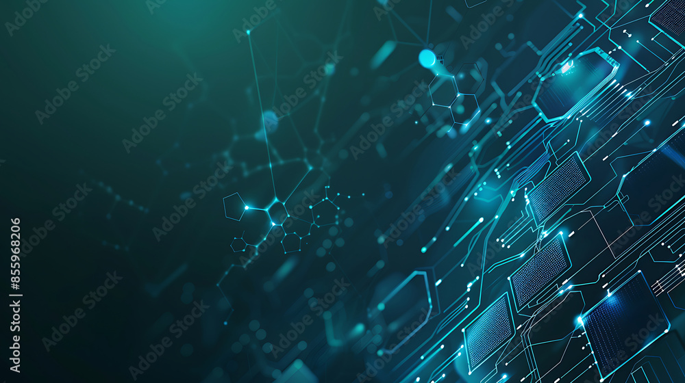 Obraz premium abstract technology background