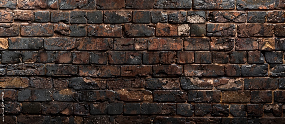 Brown brick texture background. Copy space image. Place for adding text and design Brown brick texture background. Copy space image. Place for adding text and design