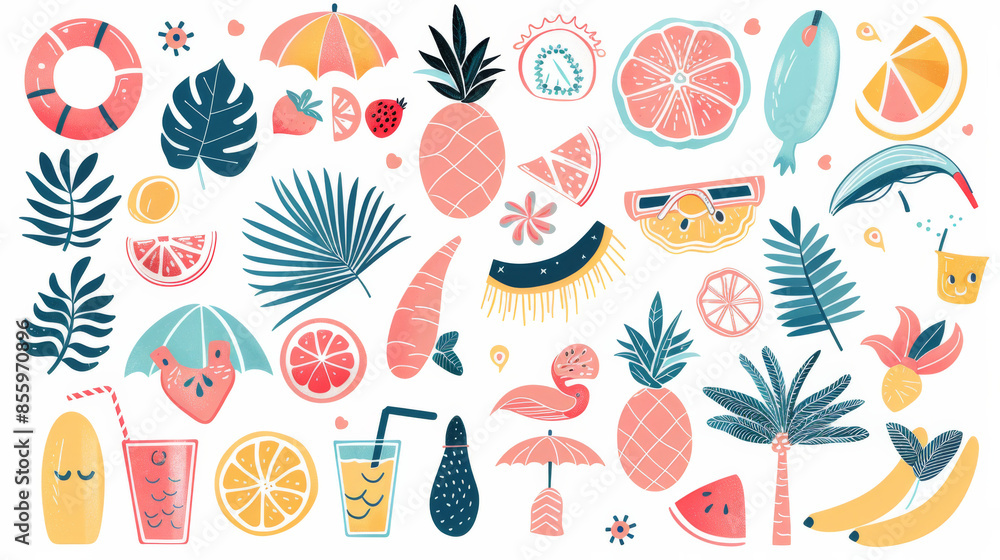 20 Adorable Summer Elements for Poster Designs
20 Adorable Summer Elements for Poster Designs