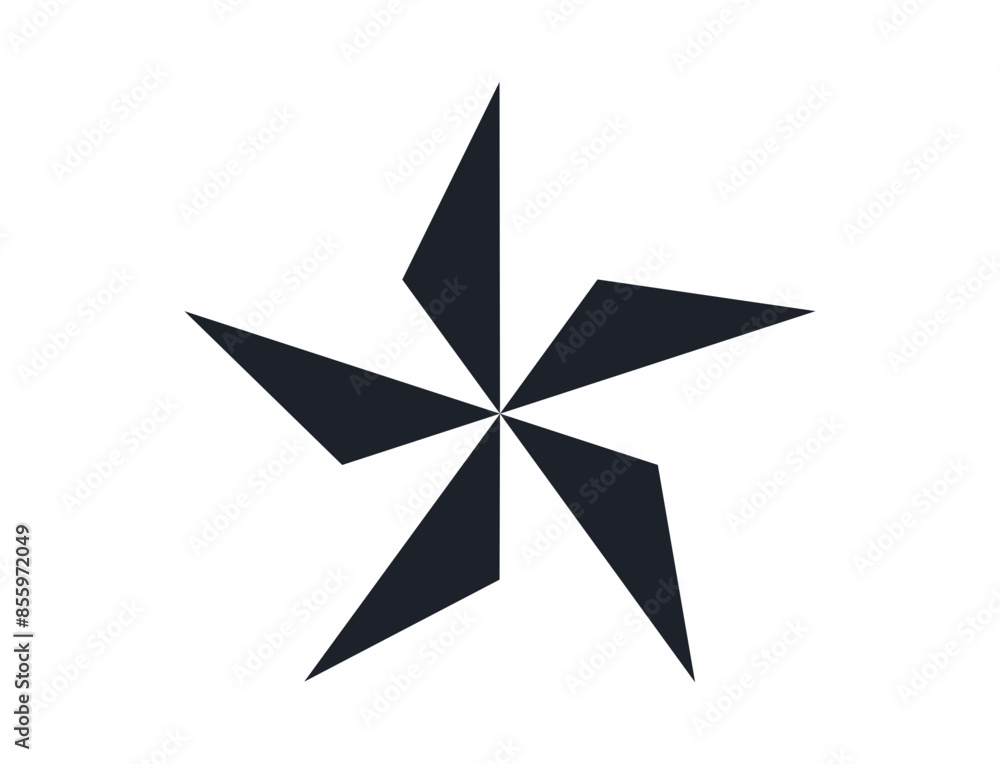 Star symbol and simple style isolated star icon on white background flat design style minimal illustration.
Star symbol and simple style isolated star icon on white background flat design style minimal illustration.