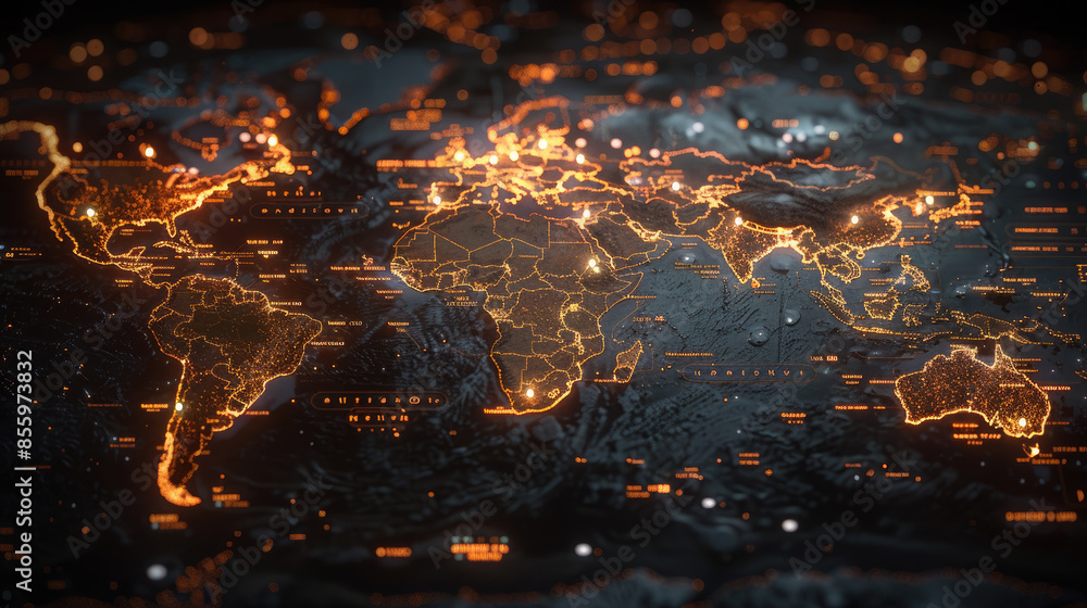 A visual map of the integrated data of the future. A visual map of the integrated data of the future.