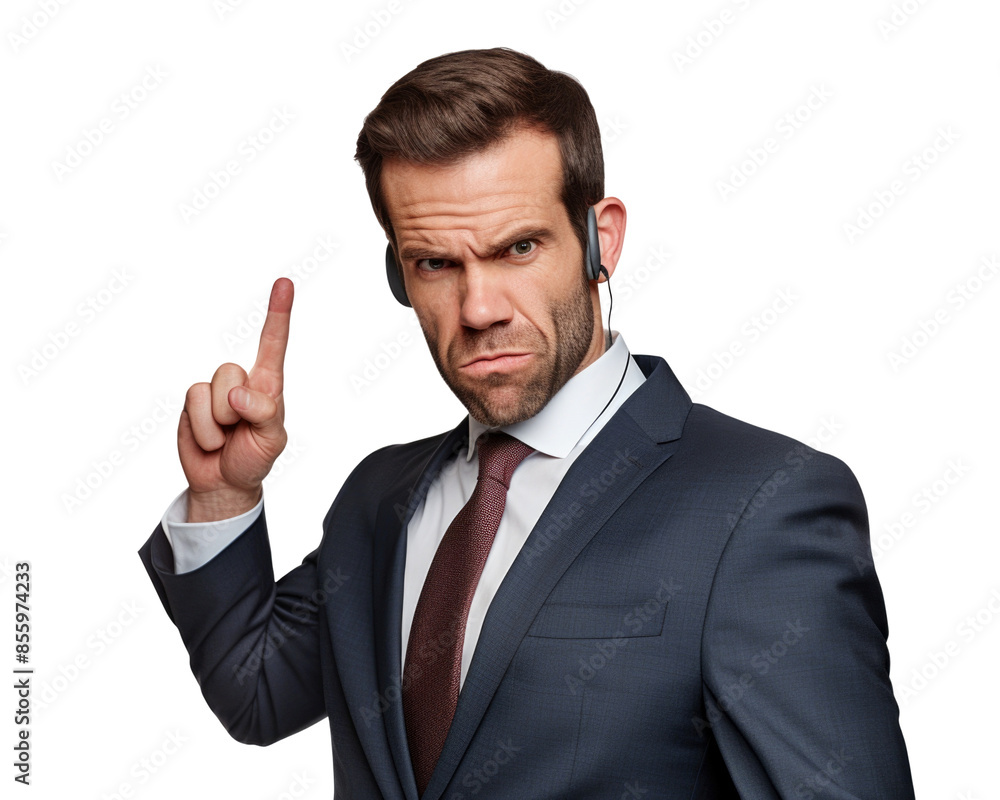Business man in serious emotions and gesture Business man in serious emotions and gesture