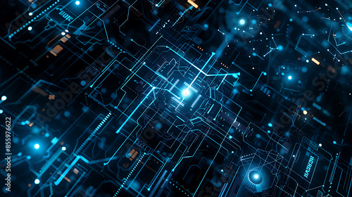 Wallpaper Mural technology background Torontodigital.ca