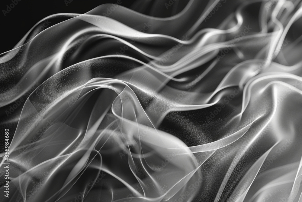 Fototapeta premium black satin background