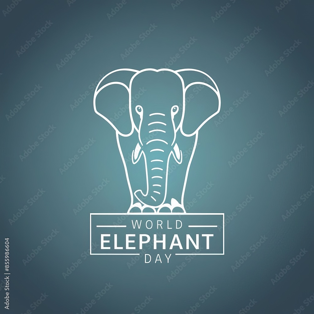Elephant Day, World Elephant Day, World Elephant Day Poster, Happy World Elephant Day, nature. Poster, Elephant Day Poster, Post, Banner, Social Media Poster, Elephant Day, World Elephant Day, World Elephant Day Poster, Happy World Elephant Day, nature. Poster, Elephant Day Poster, Post, Banner, Social Media Poster,