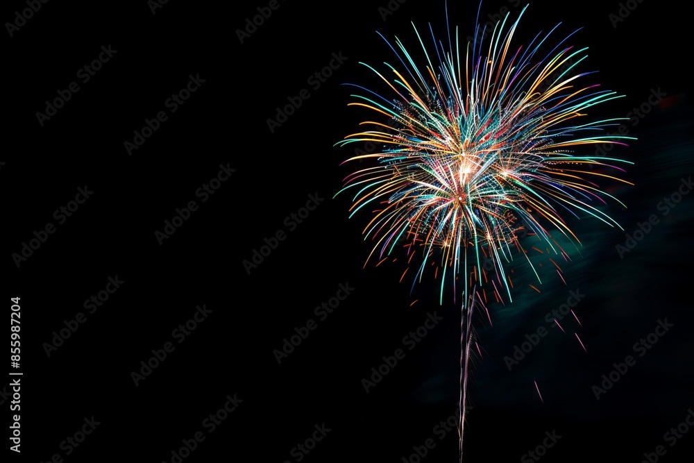 An abstract fireworks background for a celebration design using gold colors An abstract fireworks background for a celebration design using gold colors