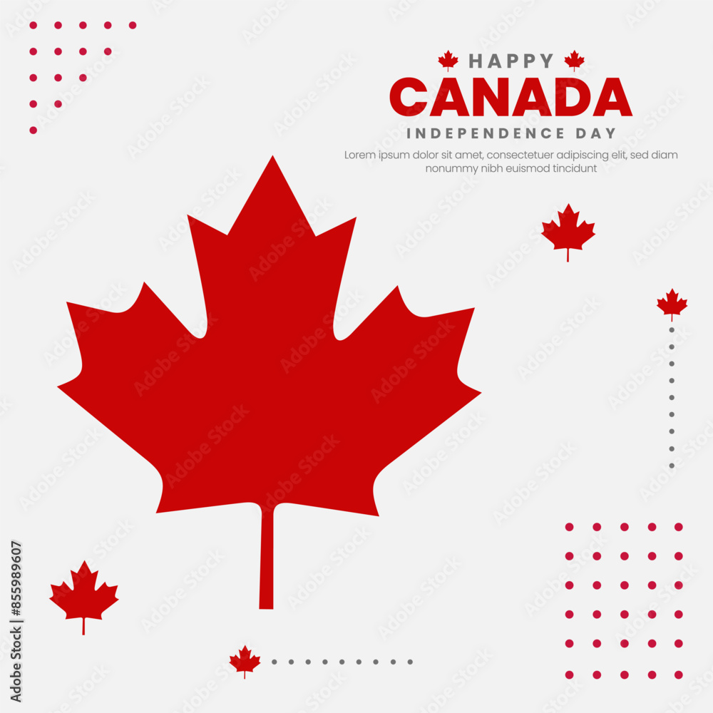 Canada day background or banner design template celebrated on July 1st. Canada independence day background Canada day background or banner design template celebrated on July 1st. Canada independence day background