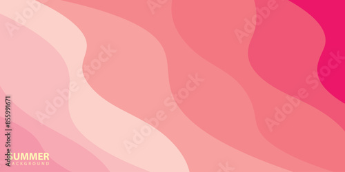 Abstract background design with summer color theme, with wavy patterns,Abstract summer wave background,